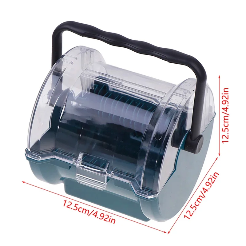 ABBP-カッティングディスク収納ボックスポータブルプラスチックケースアングルグラインダーブレード研削ツール D-63862