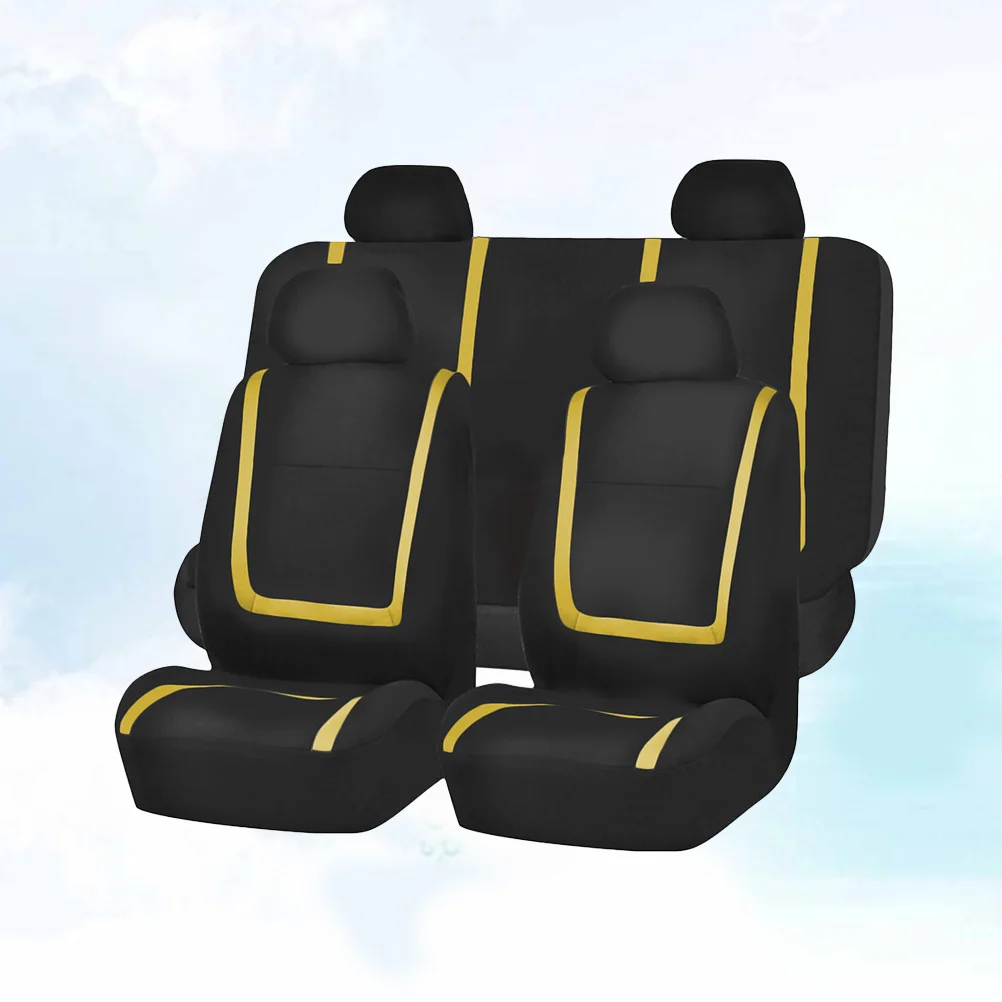 

9Pcs Car Seat Cover Universal Durable Front Seat Protector Mat Auto Interior Accessory Waterproof Comfortable Cushion