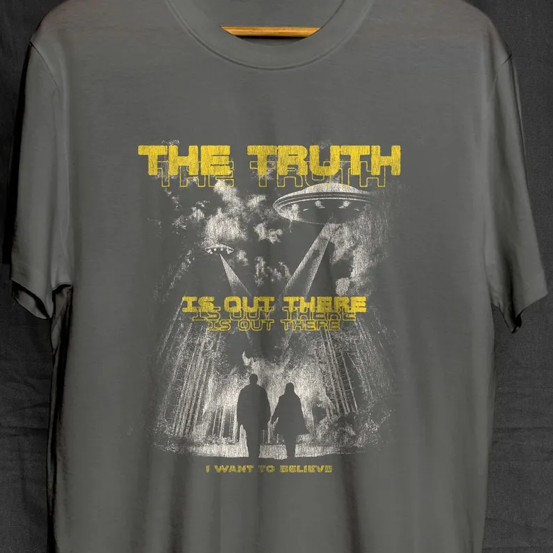 The X Files shirt, The Truth Is Out There, Mulder and Scully Shirt, Dana scully shirt, Fox Mulder, I want to believe