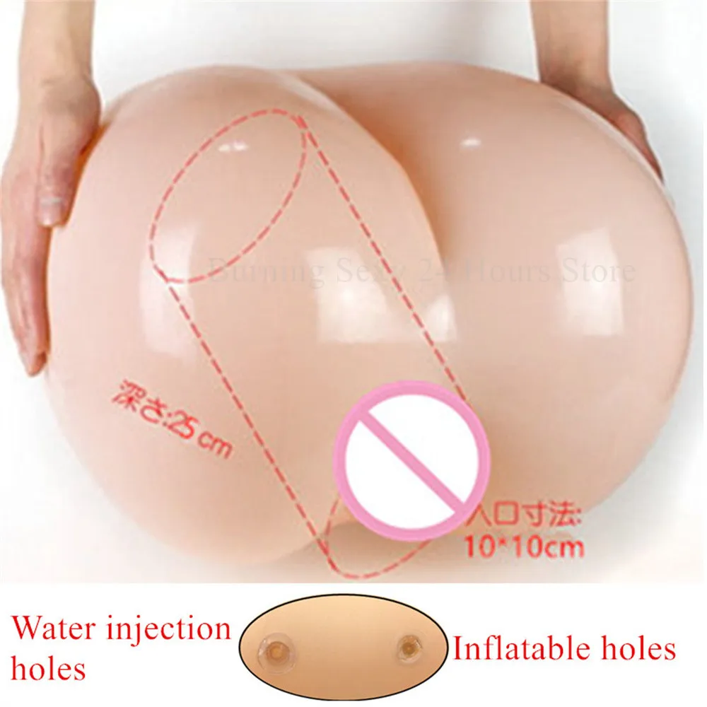 Beurre de sexe gonflable pour hommes, gros cul, vagin Él, chatte, masturbateur, injection d\'eau, fesses, mâle, mastyellar, tasse, jouets sexuels, 18