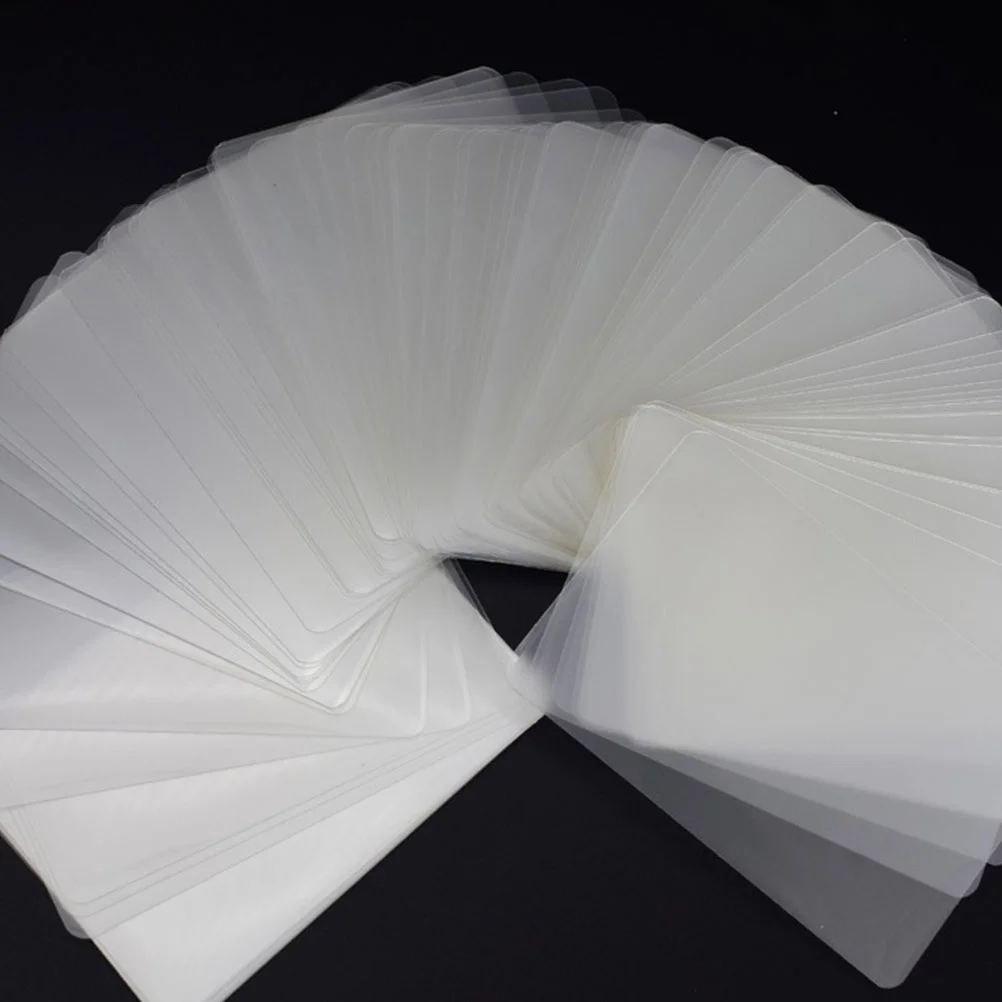 200 Pcs Laminating Pouches Photo Sealer Film Sealing Supplies Protection Cover Heat Shrink Tubing