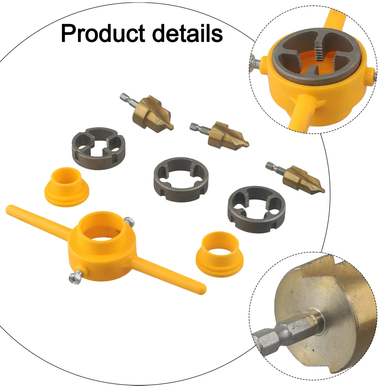 Fast Thread Processing PVC Thread Making Tool Plastic Pipe Threading Tool NPT Thread Standard Plastic And Bearing Steel