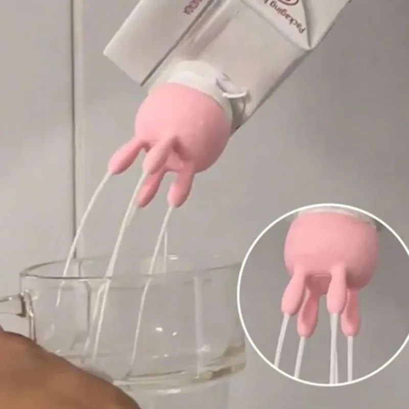 

Cow-shaped 3D Printed Milk Cap for Styling Cow Udders - Fun and Functional Kitchen Gadgets for Milk Separation and Bottling