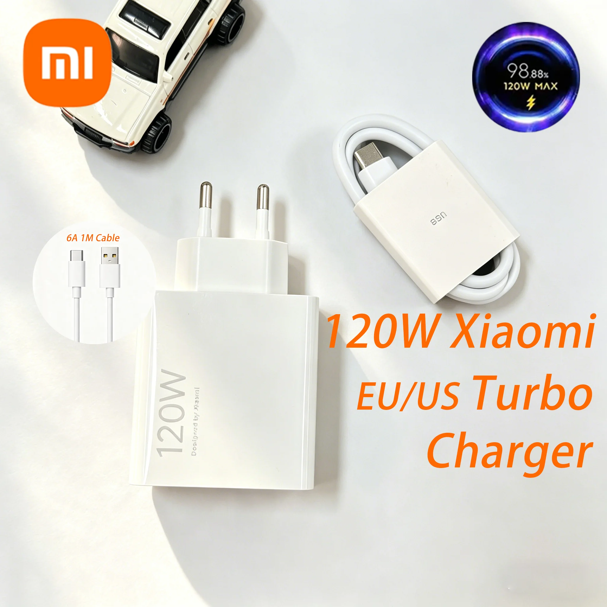 120W Original XIAOMI EU/US Mi 17 14 Pro 15 Fast Charging Adapter Turbo Charger POCO F8 F7 Ultra X7 13T 12T Redmi Note