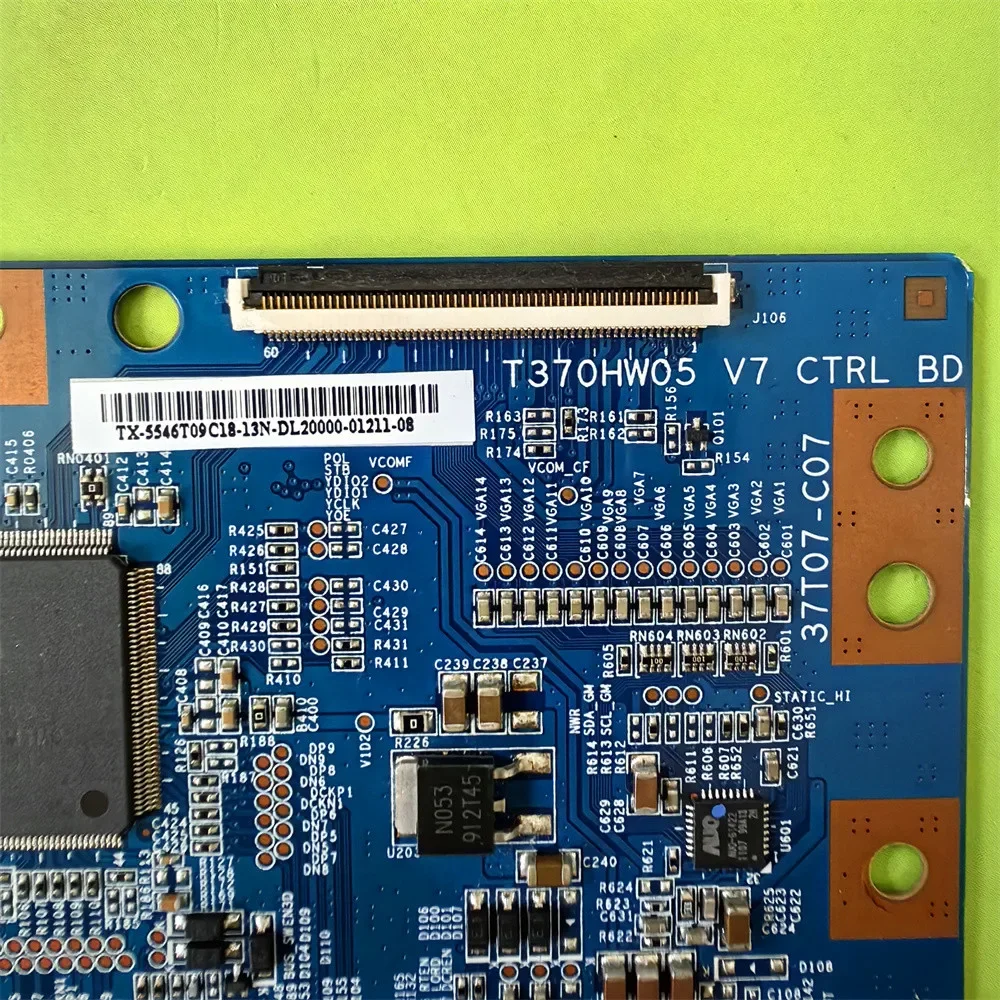 T-CON Board 37T07-C07 T370HW05 V7 CTRL BD 55.46T0a.C18 Logic Board fits UE46D6100SK UA46D6000SJ UA46D6400UJ UA46D6600WJ TV Parts