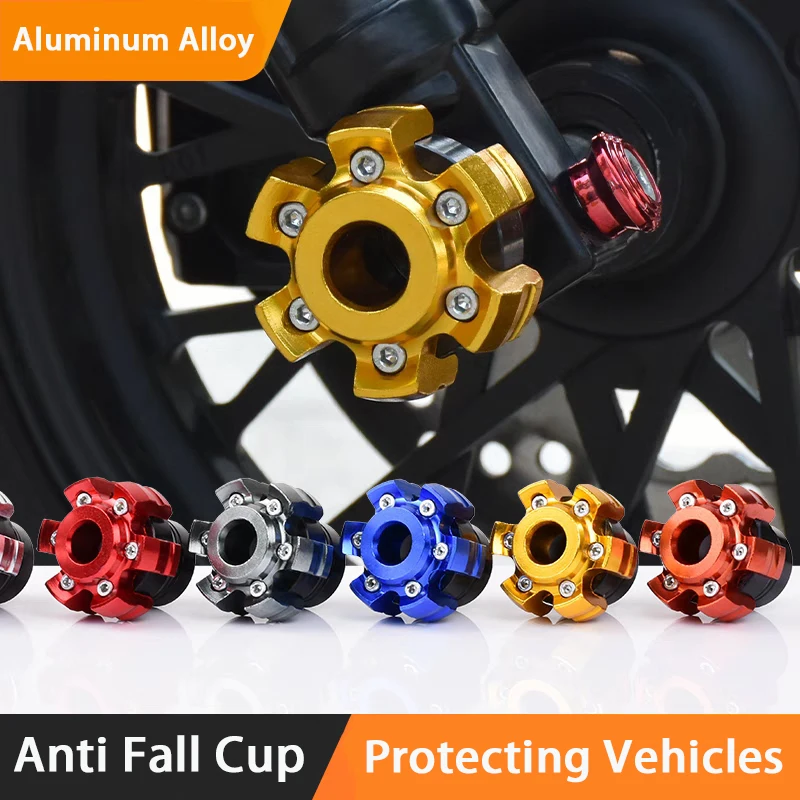 

Модификация электромобиля с амортизатором из алюминиевого сплава, чашка против падения, универсальная чашка для мотоцикла, передняя вилка для предотвращения столкновений