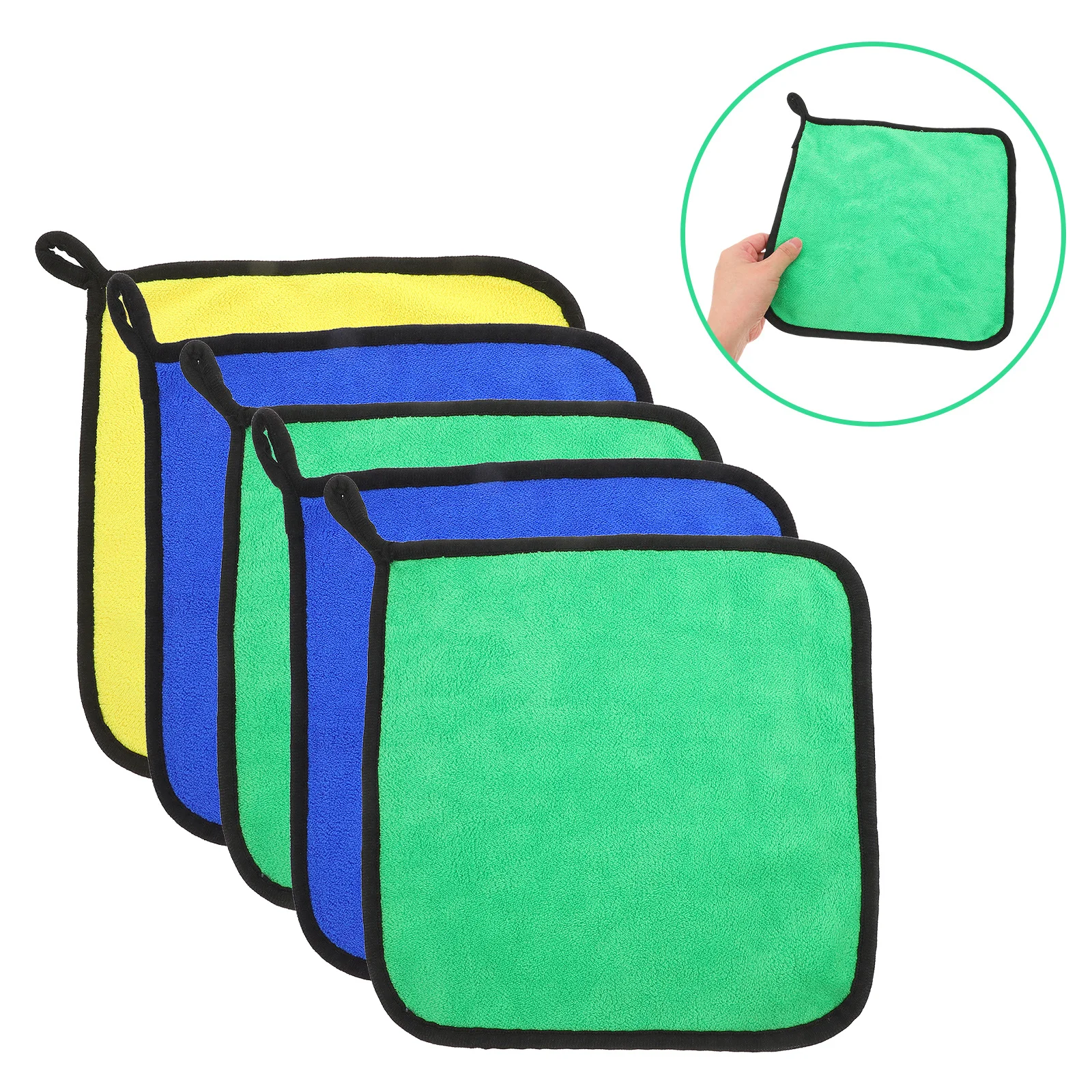 

5pcs Billiard Cue Cleaning Cloth Microfiber Towel For Pool Snooker Shaft Durable Portable Cue Accessories Pool Table Billiards