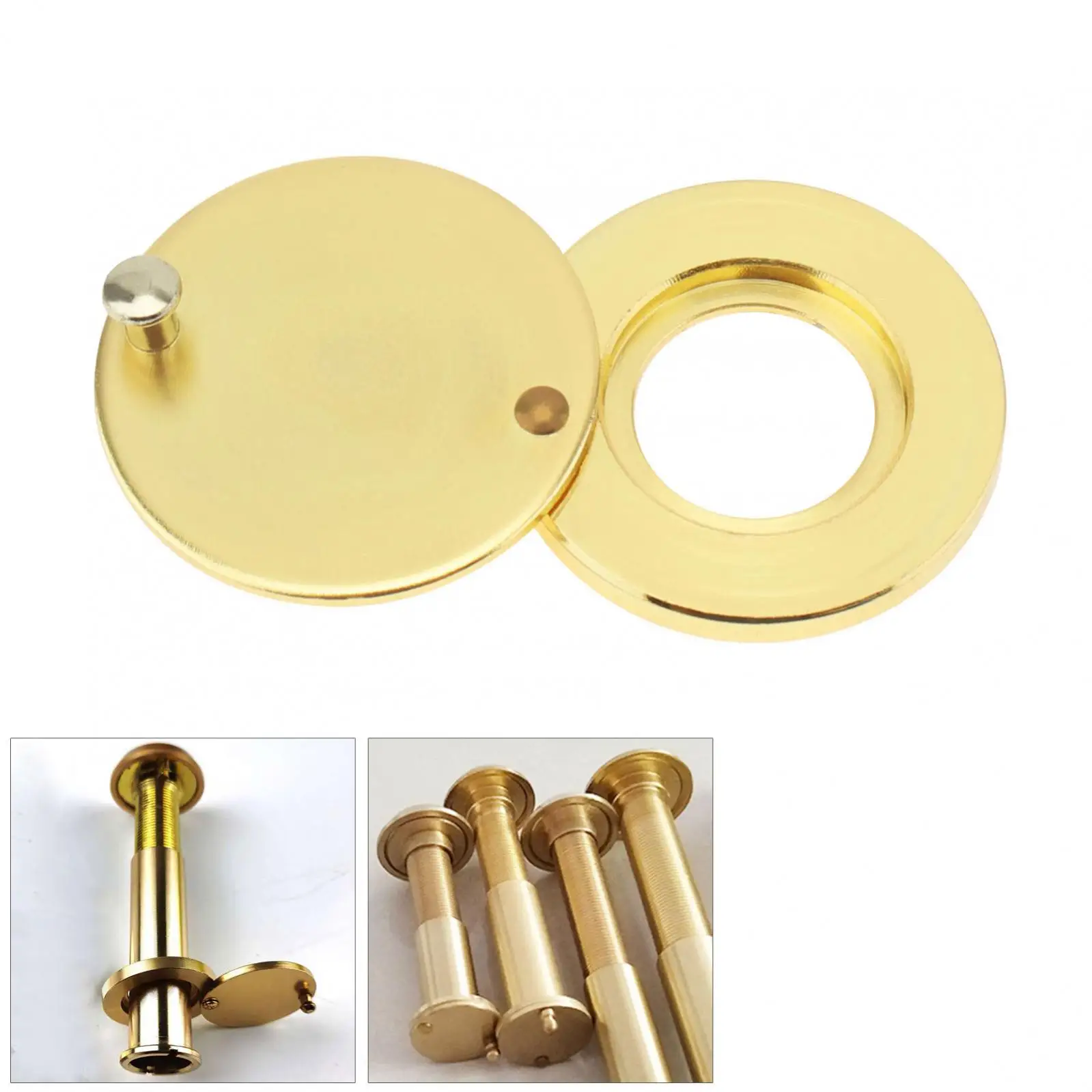 

Door Viewer Peephole Covers for Peep Holes / Door / Home Security Peephole Protector Us House / Family with Installation Tools