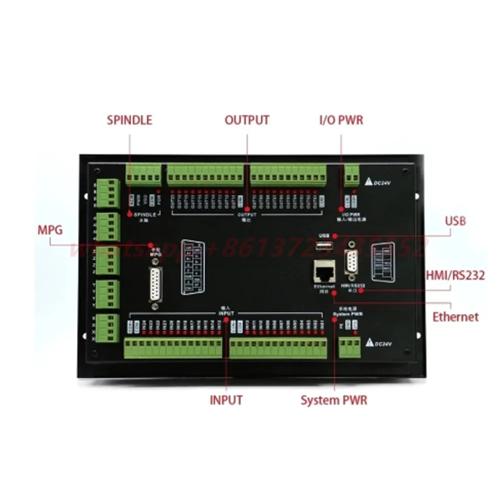 DDCS-Expert V2 Standalone Motion Controller Offline Controller Support 3/4/5axis USB Controller Interface Connect M3K&MPG&Power