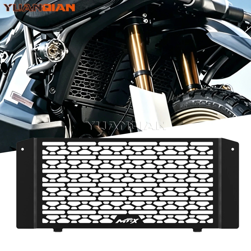 

For CFMOTO CF MOTO 1000MT-X 1000 MTX MTX1000 2025 2026 2027 Motorcycle Radiator Grille Guard Cover 1000MTX Radiator Protector