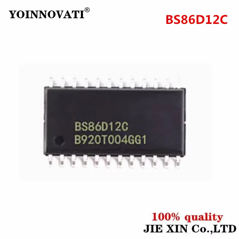 5-50Pcs BS86D12C SOP-28 12 key capacitive touch button