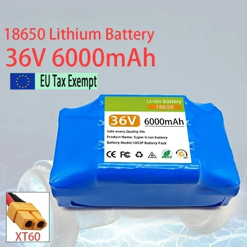 Der originale 36V 4400mAh 10s2P-Akku ist der Lithium-Ionen-Akku des selbstbalancierenden Einrad-Rollers mit Aufhängungsplatte.