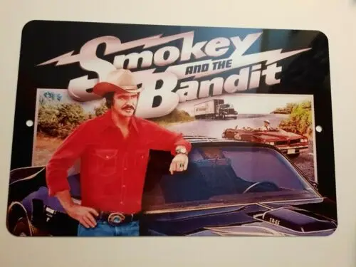 Smokey and the Bandit 8x12 Metal Wall Sign sign