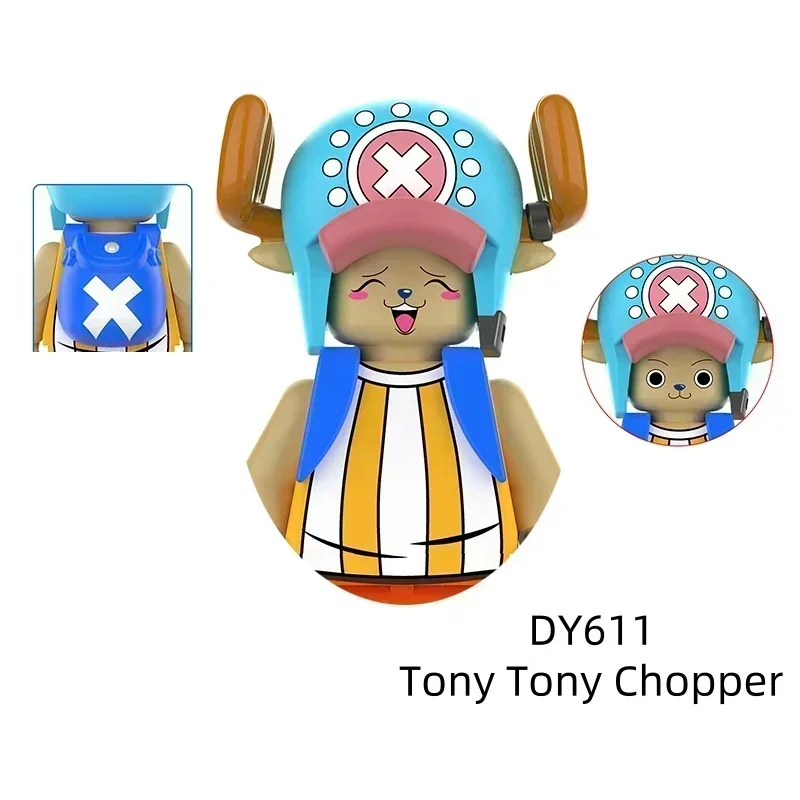 Gran oferta de ladrillos de Anime japonés, rompecabezas Compatible, juguetes de modelos para montar, regalos para niños, bloques de construcción Luffy Zorro Sanji Ace Marco