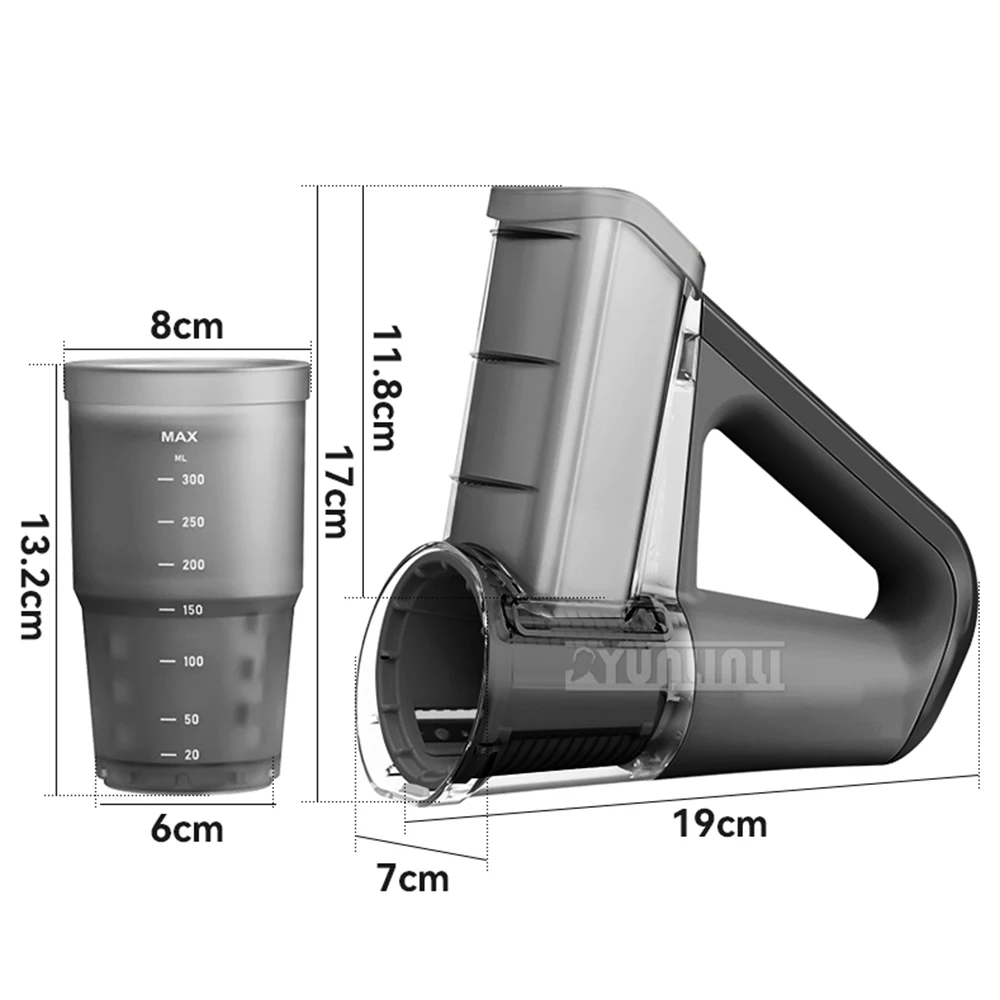 Household Roller Vegetable Slicer Multifunctional Kitchen Tool Electric Hand-held Food Processor