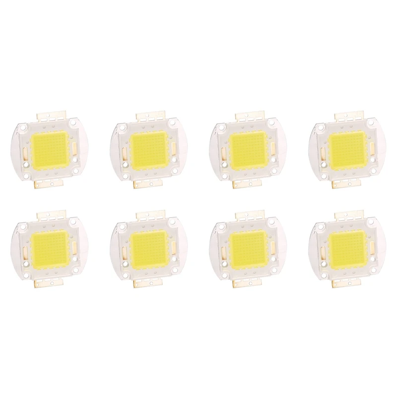 

8X LED Chip 100W 7500LM White Light Bulb Lamp Spotlight High Power Integrated DIY