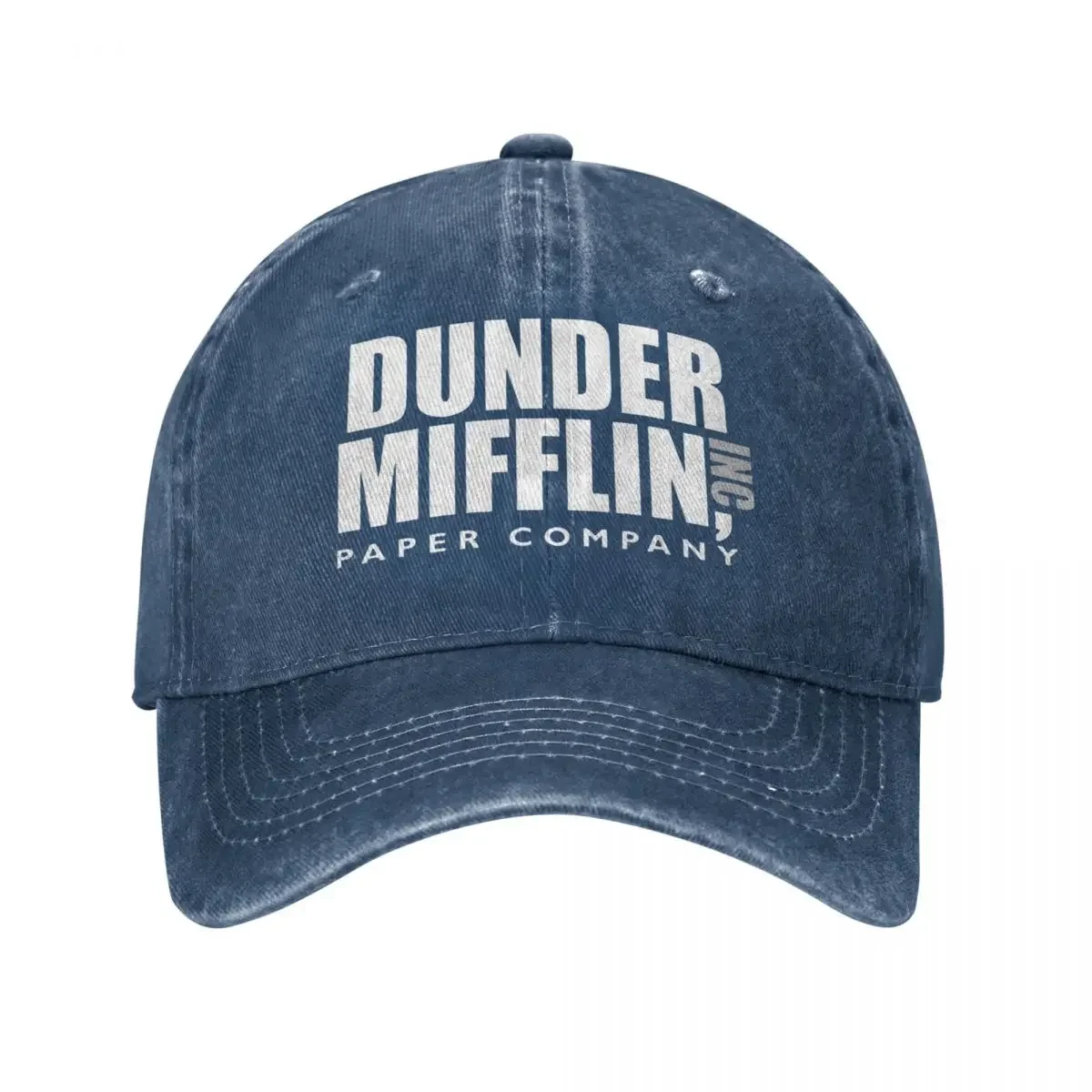 The Dunder Office Mifflin Inc The Office Baseball Caps Casual Distressed Deniiem Tv Series capsp Men Women Outdoor Caps