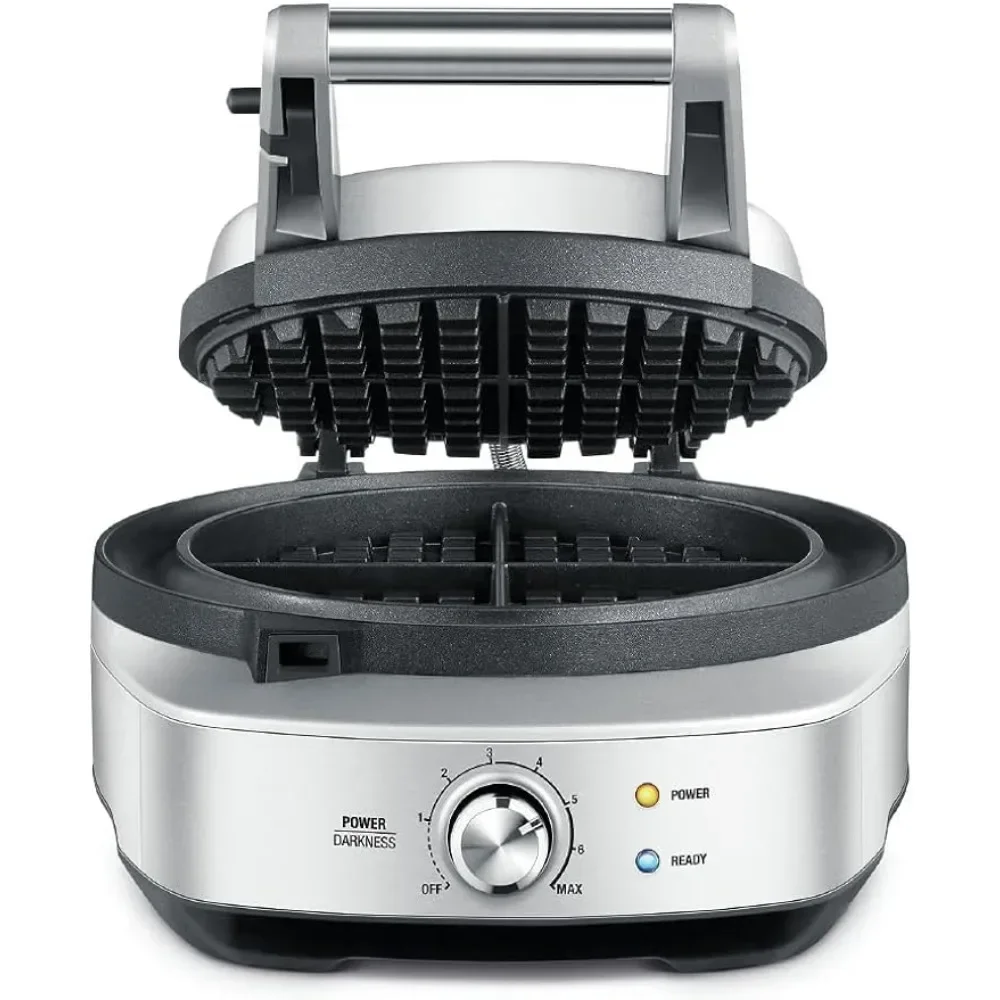 BWM520XL No-Mess Waffle Maker, Brushed Stainless Steel,Silver