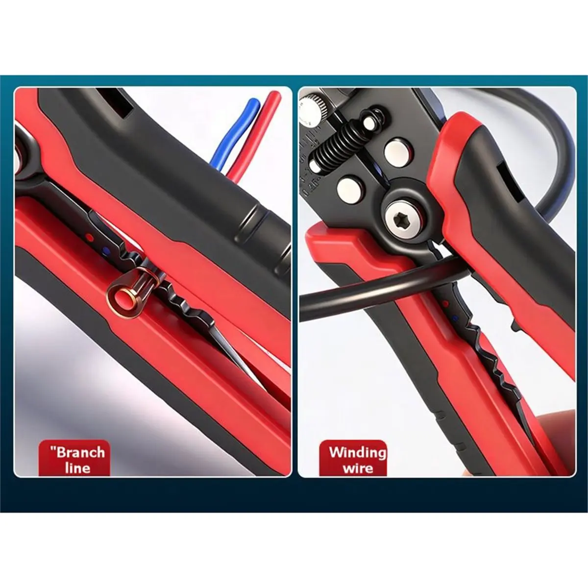 useful Automatic Wire Stripper/Cutter/Crimper, Multi Pliers for Electrical Wire Stripping, Cable Cutting,Crimping