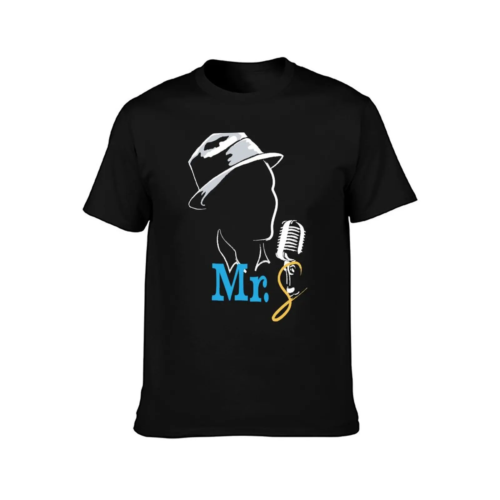 Sinatra Mr. S The Voice Design T-Shirt Running Gym Short Sleeve Sports Tee