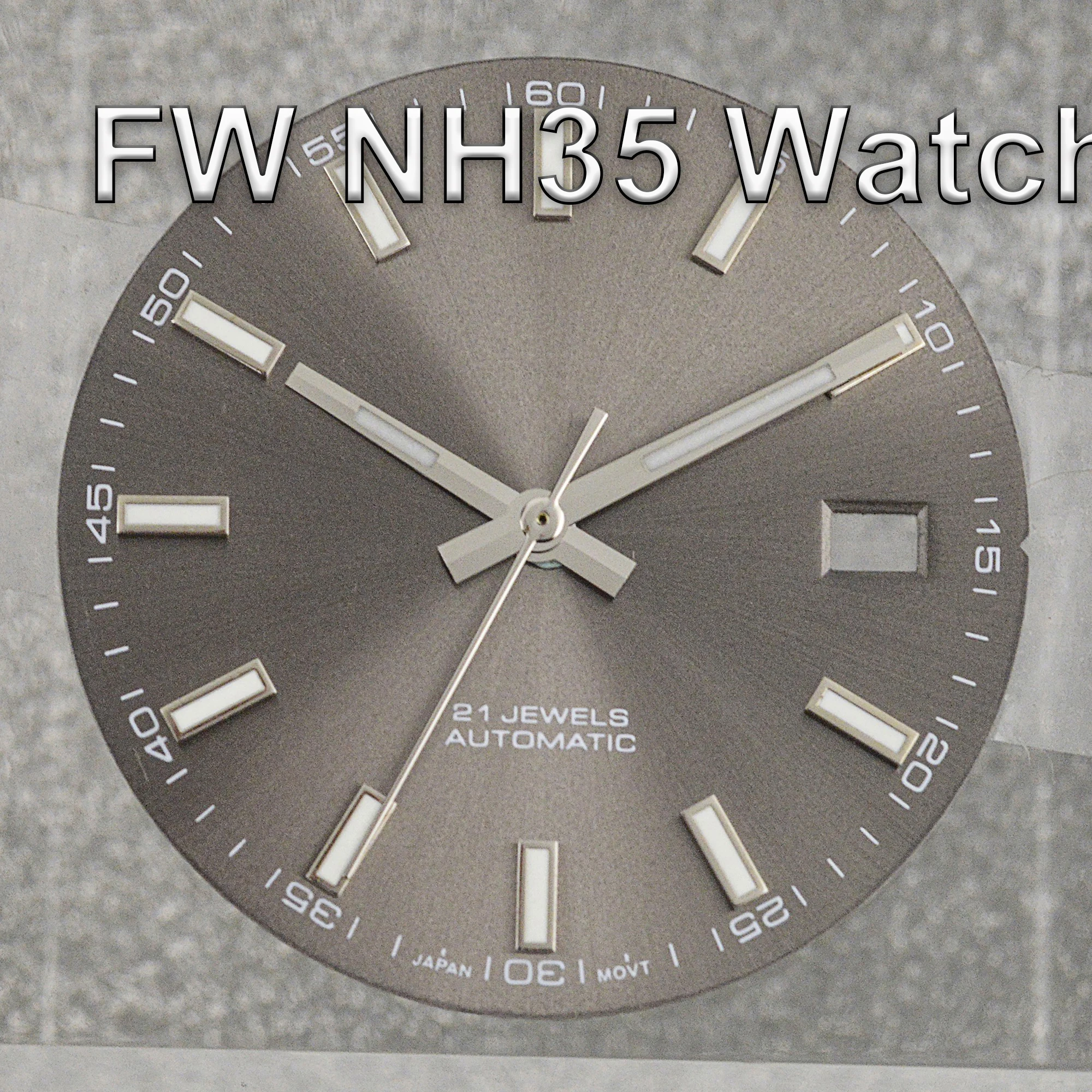 NH35 Hands 31mm Dial for Datejust 41mm Case Mod Parts Watch Face fit NH35 Automatic Movement Watch Accessories Replacements