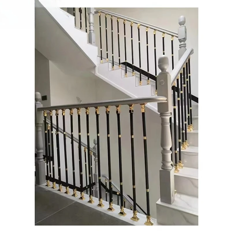 cj-Crewell Direct Factory Sale Hot Selling Steel Glass Railing Stair Handrail Balustrade System for Steel Structure Buildings@