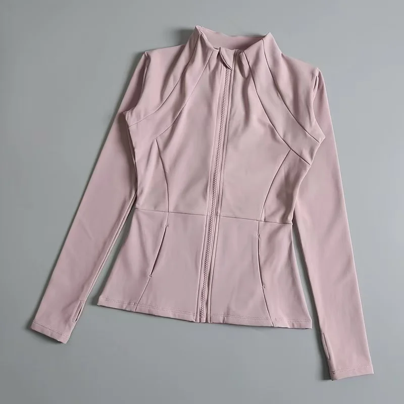 New Yoga Cothes For Women, Long Sleeved Running, Fitness, Slimming, Versatile Yoga Jackets, Training Sports Tops, Jackets