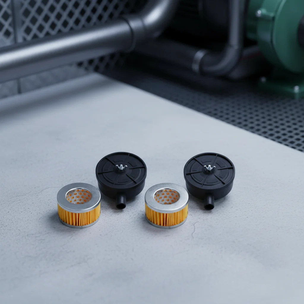 

1 комплект, глушитель воздушного компрессора с комплектом фильтрующих картриджей, сменный высококачественный шумоподавитель, воздушный фильтр, 20 мм, аксессуары для насоса