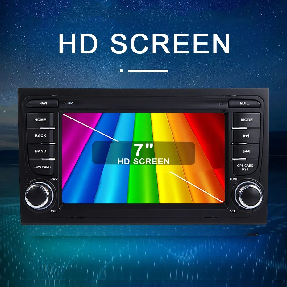 Kabelloses Carplay Android 14 Auto-Radio Multimedia-Player Bildschirm für Audi A4 B6 B7 S4 RS4 2000-2008 2-DIN Autoradio Stereo BT – Detail 6