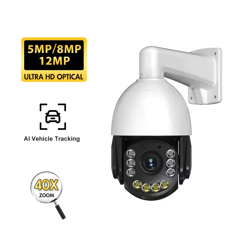 Honeyguard Spherical Outdoor Smart CMOS HD Camera Dual Camer Cloud Night Vision 360 Rotation IP66 Waterproof Two-Way Audio