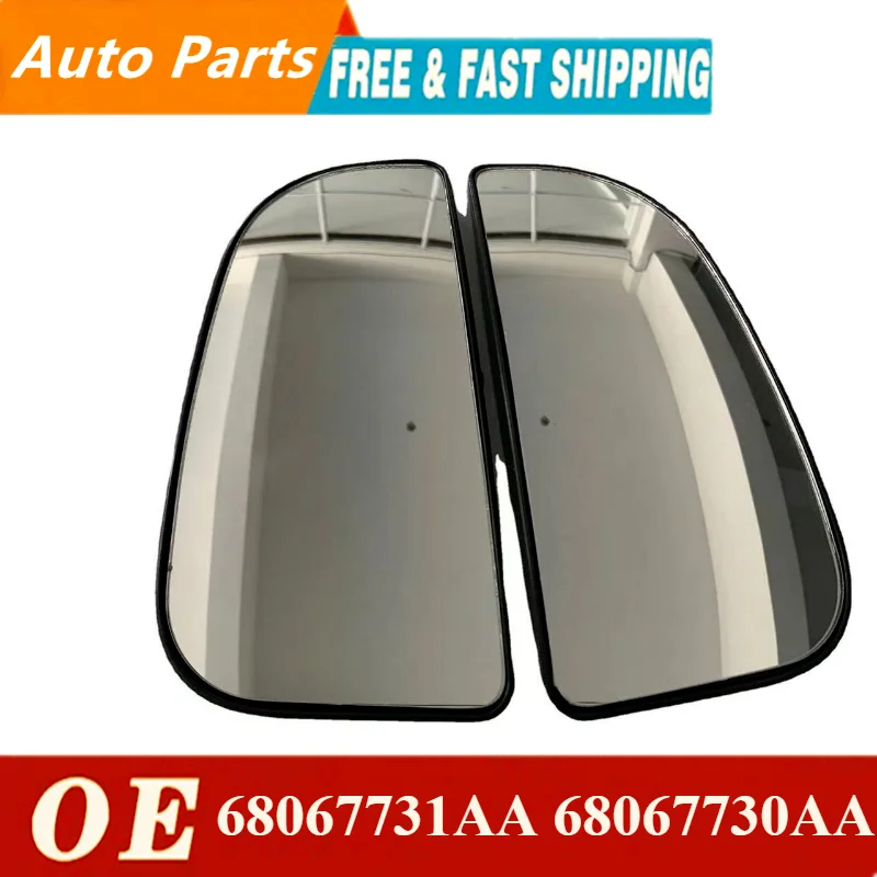 

High quality New Tow Mirror Glass Convex Power Outer Right or Left Set Fit For Dodge Ram 1500 2500 68067731AA 68067730AA