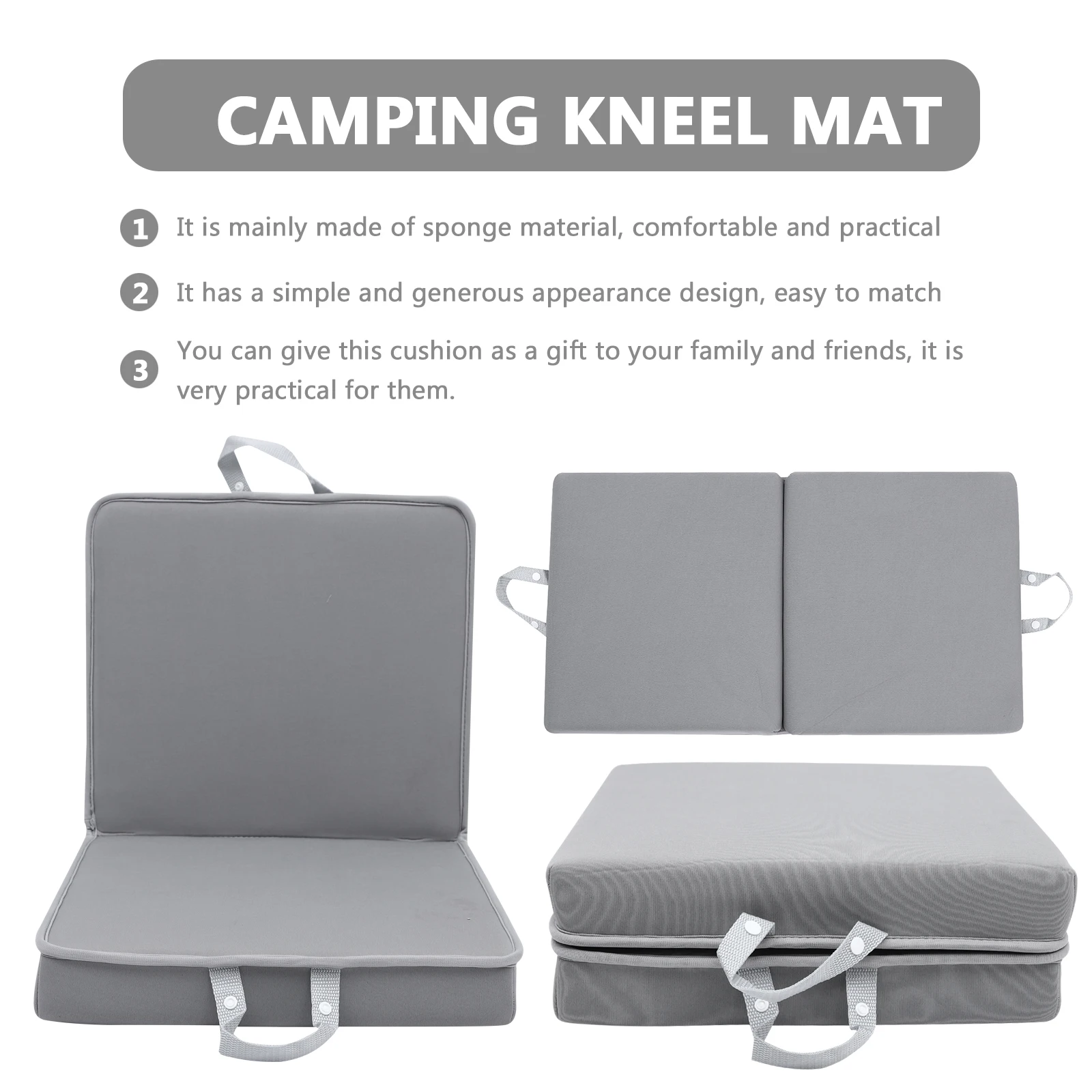 

Garden Kneeler Knee Pad Pads Outdoor Grey Working Construction Labor Multipurpose Sponge Comfort Practical Pain Relief