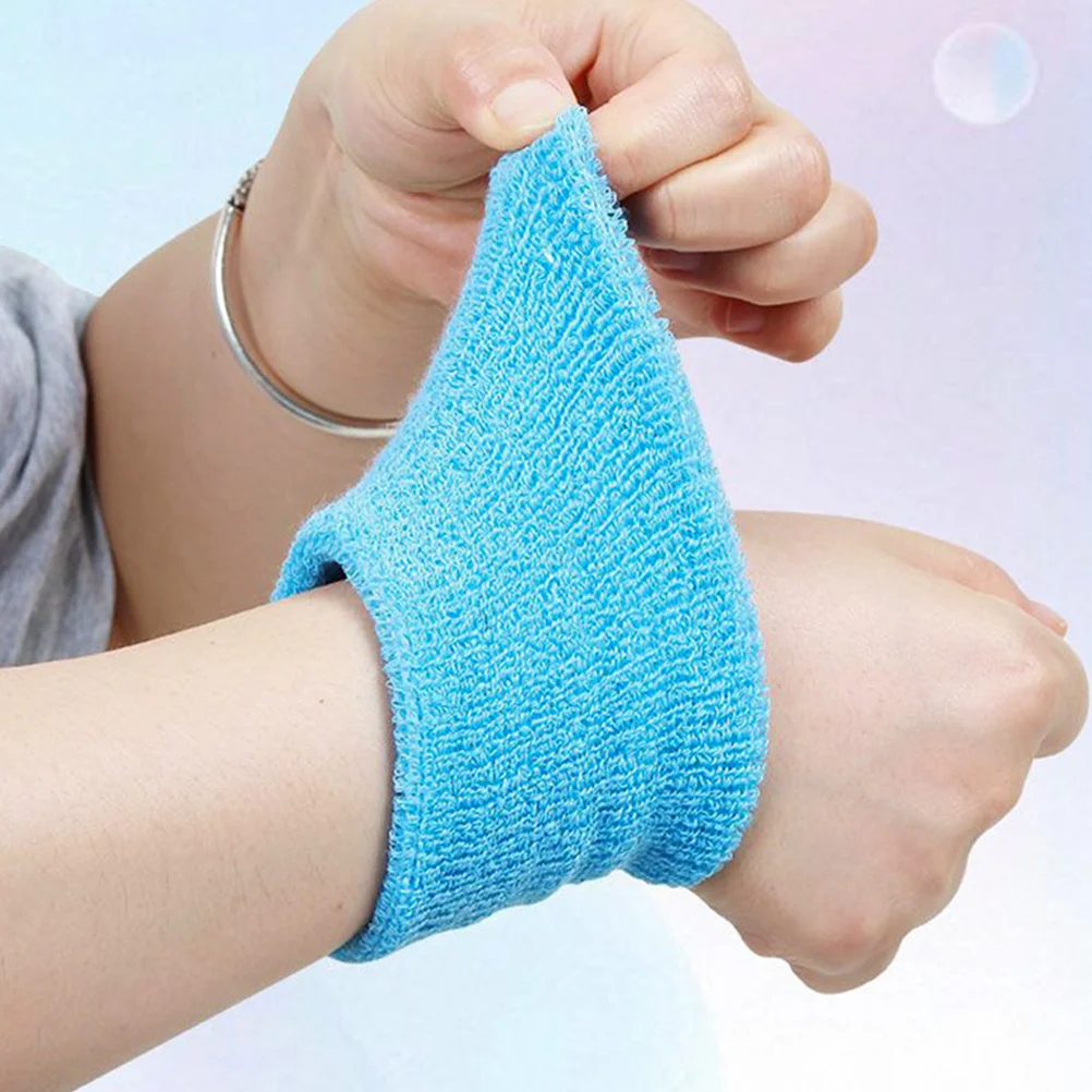 

Sports Wristbands Cotton Sweat Absorption For Golf Tennis Basketball Yoga Running Breathable Elastic Wrist Guards Fitness