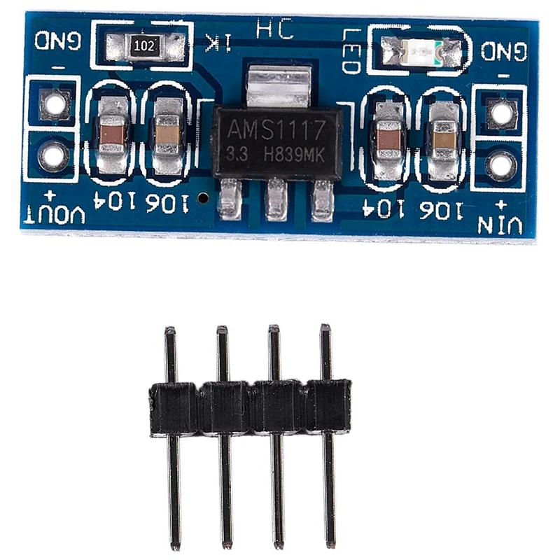 5X AMS1117-3.3 DC Step-Down Voltage Regulator Adapter Convertor 3.3V Out