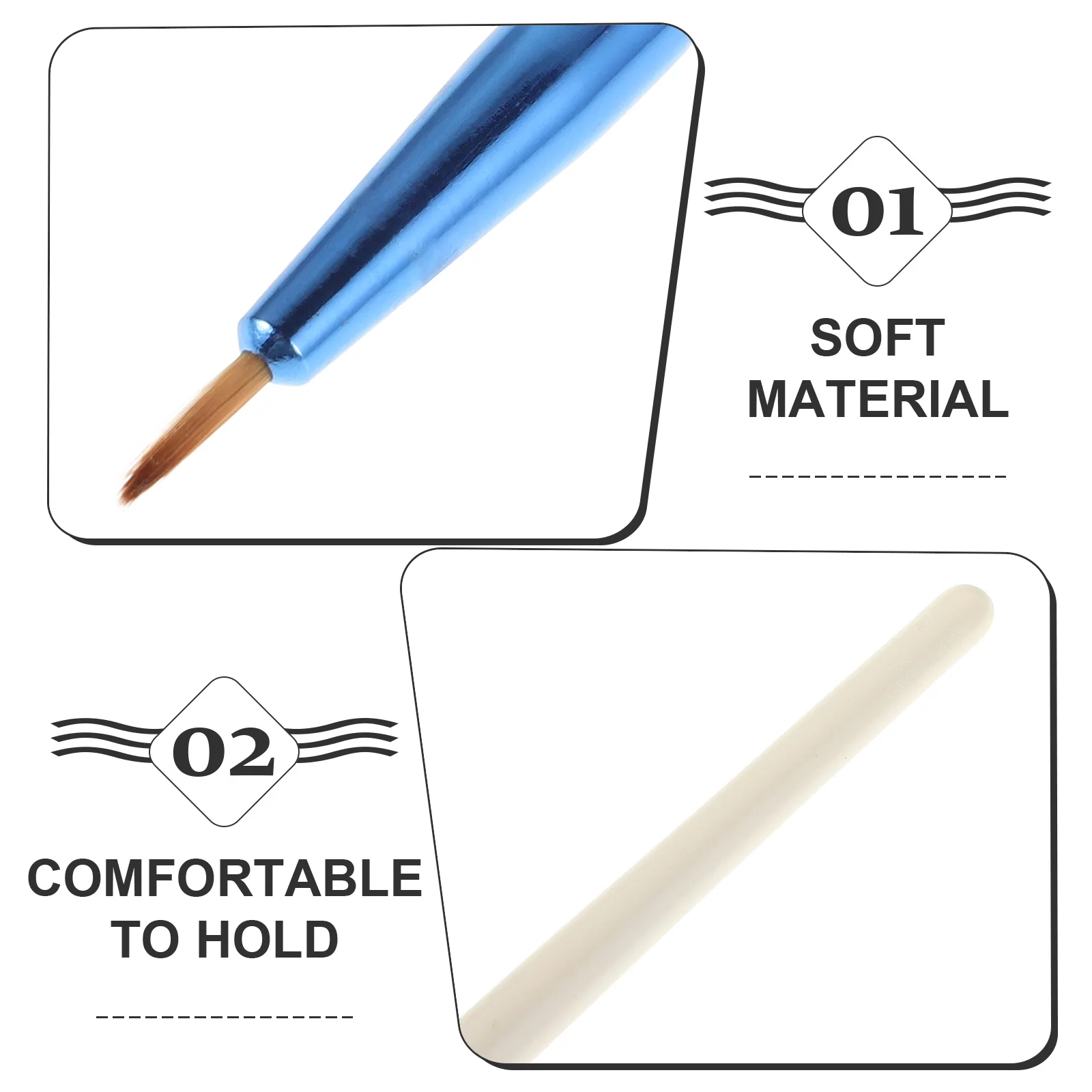 Pinceau Eyeliner Ultra fin, outil de maquillage de détail de précision pour le revêtement ailé et le contrôle des taches, applicateur de pinceaux cosmétiques