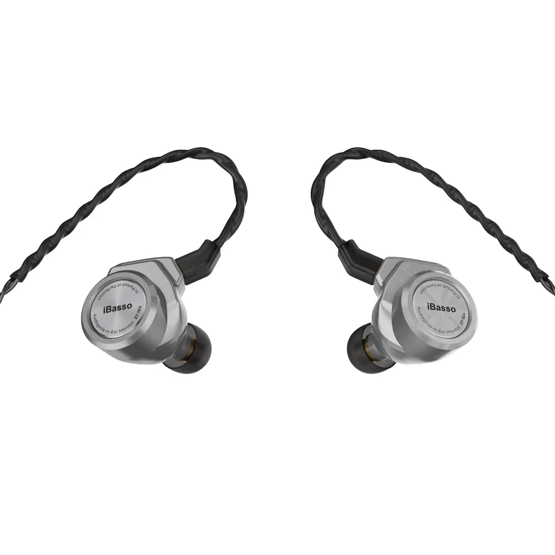 IBasso 3T-154 earphone hifi, earplug hifi diafragma dinamis dapat dipertukarkan dalam telinga