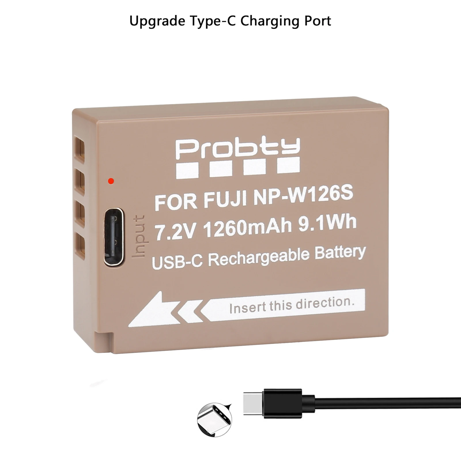 New Upgraded NP-W126S NP-W126 Battery+ Charger For Fujifilm X100F X-PRO1 X-PRO2 X-A1/A2/A3/A10 X-E1 X-E2 X-E2S X-E3 X-M1 X-T1/T2