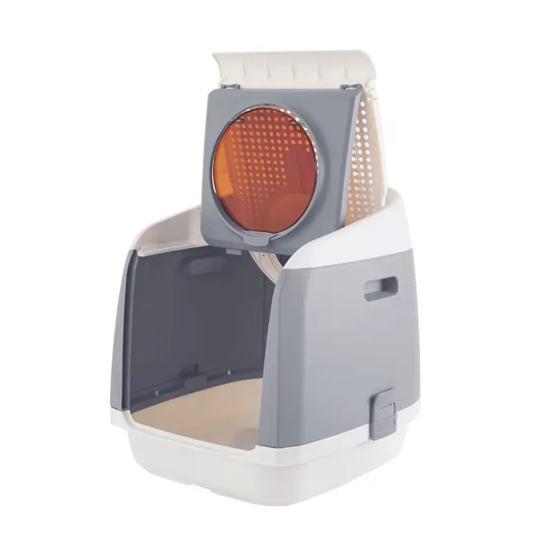 Automatic Pp Eco-friendly Box Anti-odor  Litter Cat Toilet