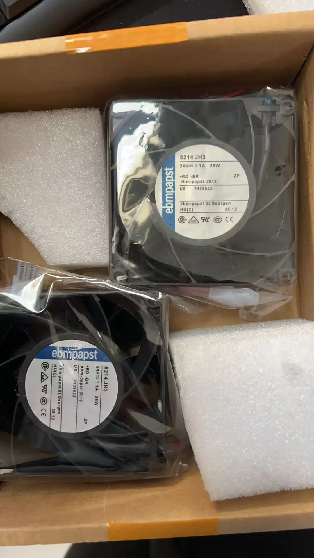 

New 8214JH3 DC24V 8214J/2H3 8214JH4 8214JH4R Axial fan