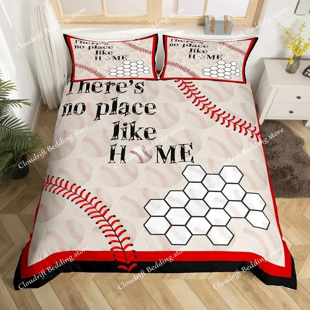 

Honeycomb Duvet Cover Set Pink Geometry 3D Printed Bedding Set Polyester Cool Style Double Queen King Quilt Cover For Boys Adult