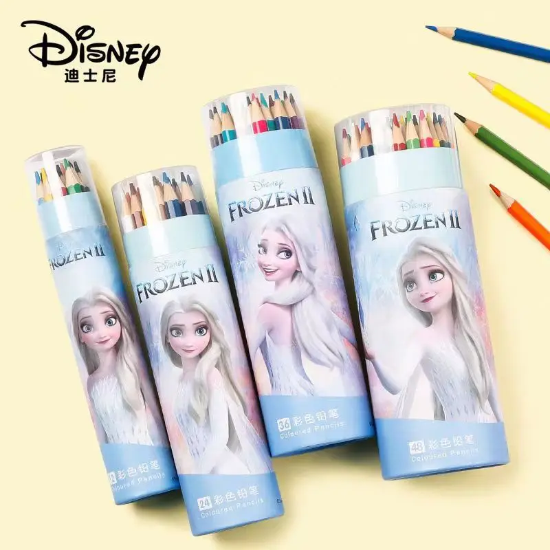 

Disney Frozen Ii Colored Pencils Set Kids Drawing Art Supply Stationery Gift