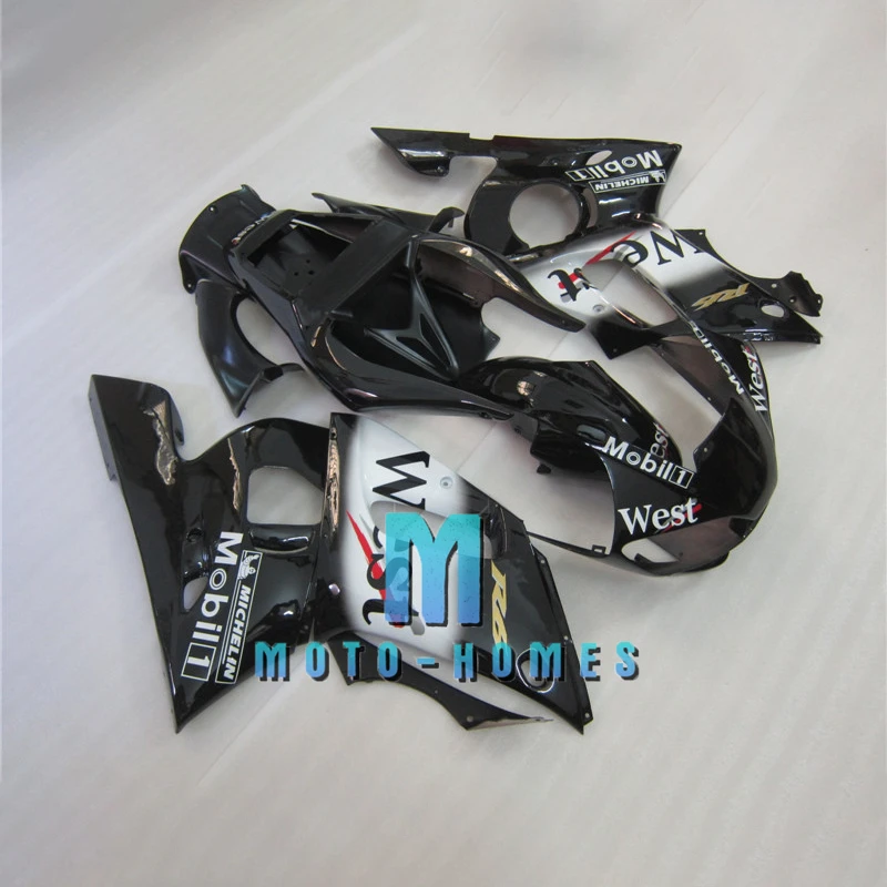 Free Custom Fairings Kit for YAMAHA YZF-R6 1998 1999 2000 2001 2002 100% Fit Injection ZXMT Bodywork YZFR6 98-02 Black West