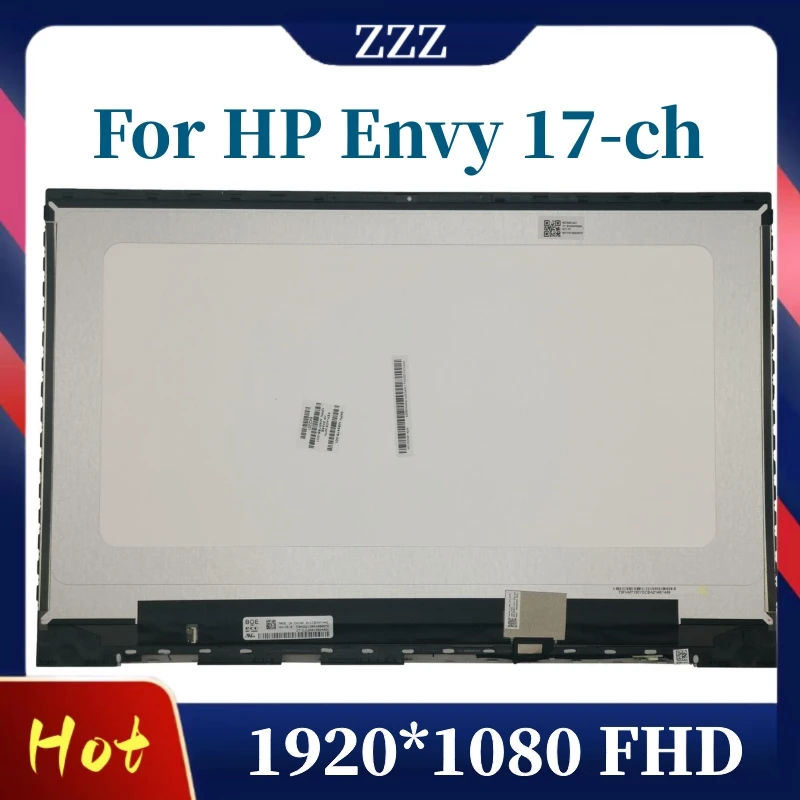 

M45769-001 17.3" FHD 1080P For HP Envy 17m 17-ch 17m-ch 17t-ch000 LCD LED Screen Replacement Assembly Touch Display Panel