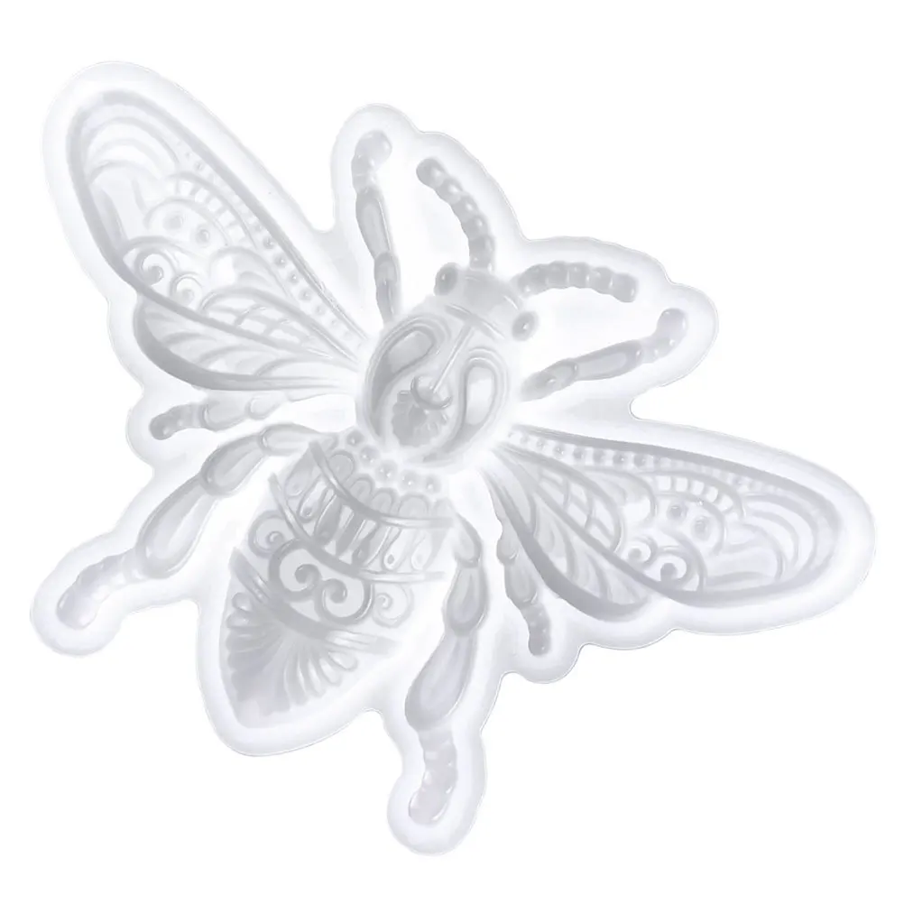 

Силиконовая форма в форме животного, гибкая прочная форма для пчелы, сделай сам, для эпоксидных поделок, принадлежности для ключей, силиконовые формы для ключей