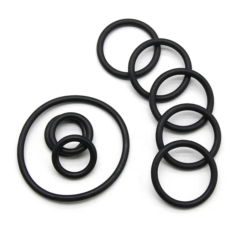 10pcs NBR O Ring Nitrile Rubber Gasket CS 2 3 4 mm OD 5~100mm Black Round O Type Corrosion Oil Resist Sealing Washer