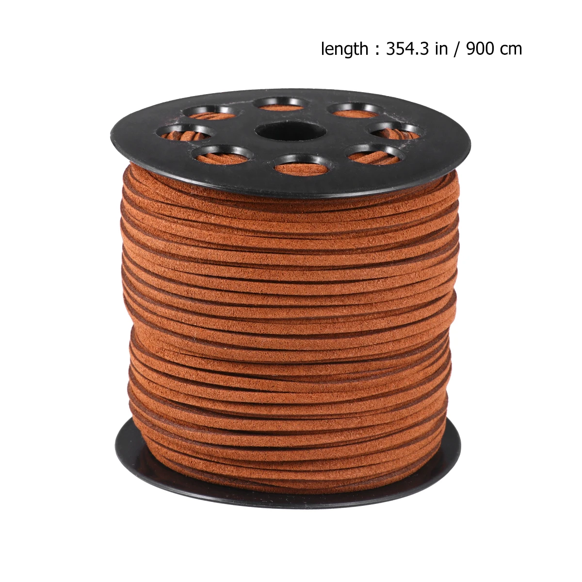 

1 Roll Cord Microfiber Double-Sided Strip Light Coffee About 90m Ideal for DIY Bracelet Anklet Necklace Jewelry