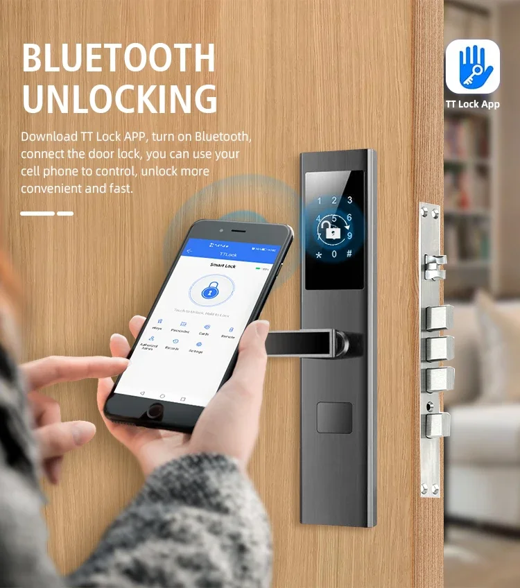 Wholesale Price Security Tuya Remote Access Digital Door Smart Lock Door Smart Lock