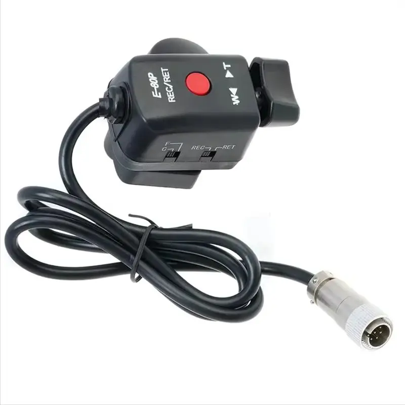 Tripod Handle Camcorder ENG Lens Controller With Zoom Control For