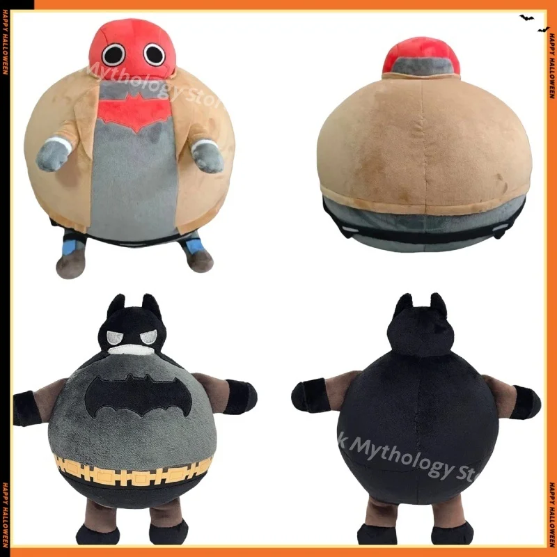 

New Red Hood Fat Jason Plush Doll Toy 30CM Cartoon Cute Soft Fat Jason Dolls Plush Toy Periphery For Kid Christmas Gift