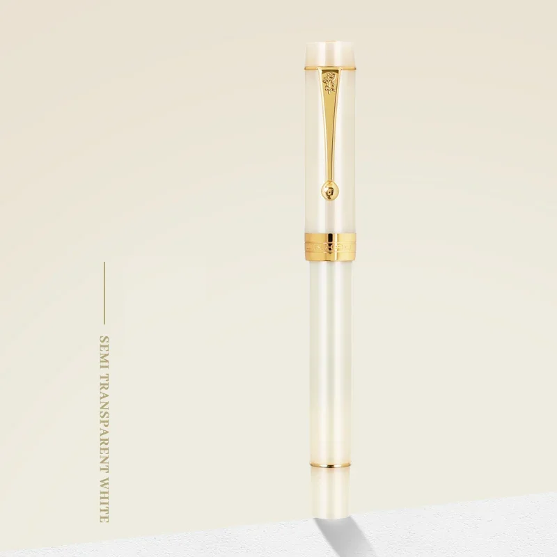 JINHAO 100 Centennial Fountain Pen Resin Gold Clip EF F M Nib Business Stationery School Office Supplies PK 9019 82 9016 9013